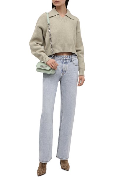 Текстильные ботильоны BALMAIN, арт. XN1TA680/TMGK, фото 2