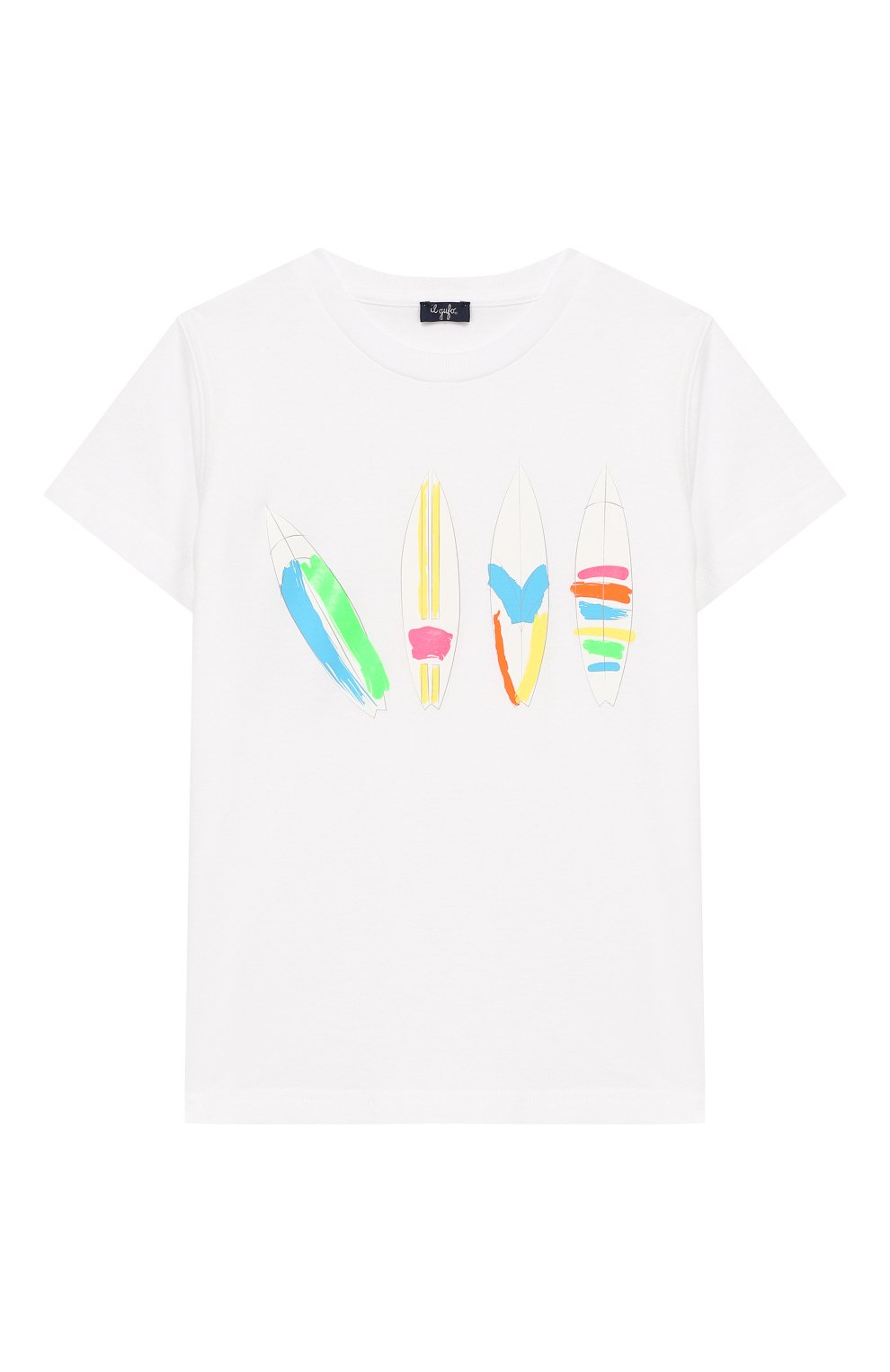 Хлопковая футболка IL GUFO, арт. P19TS192M0014/2A-4A, фото 1