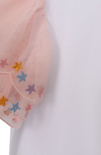 Хлопковая футболка STELLA MCCARTNEY, арт. TY8D11, фото 3
