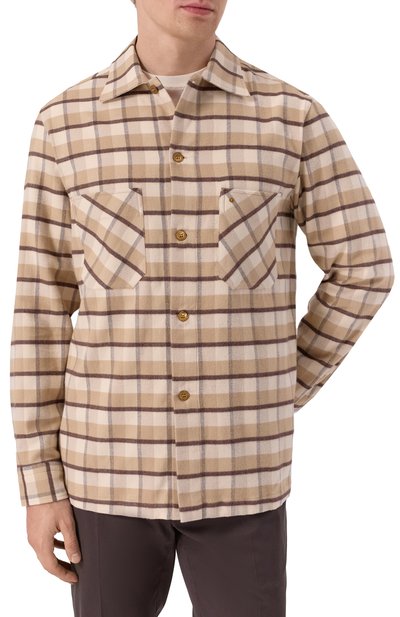 Хлопковая рубашка STEFANO RICCI, арт. SP007097/BN3034, фото 3