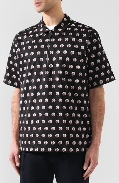 Хлопковое поло BURBERRY, арт. 4558488, фото 3