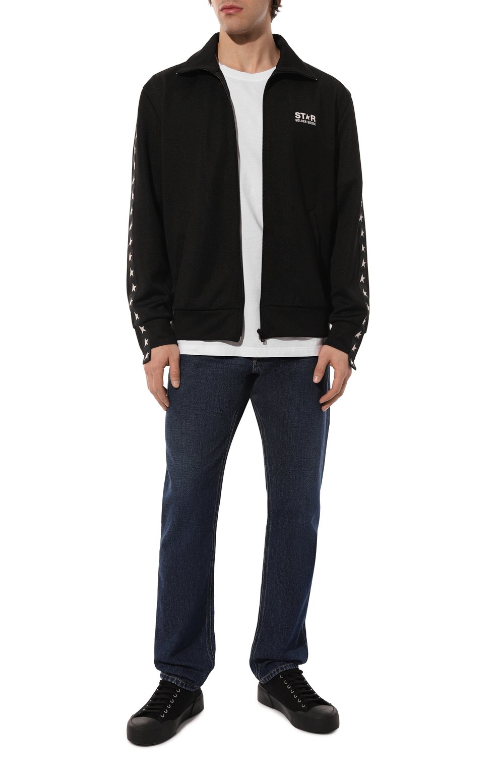 Хлопковая футболка GOLDEN GOOSE DELUXE BRAND, арт. GMP01220/P00019310327, фото 2