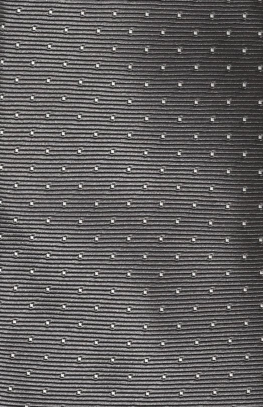 Шелковый галстук Zilli 50000 Серый  50000 Фото 4