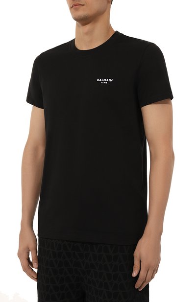 Хлопковая футболка BALMAIN, арт. DH1EF000/BB04, фото 3