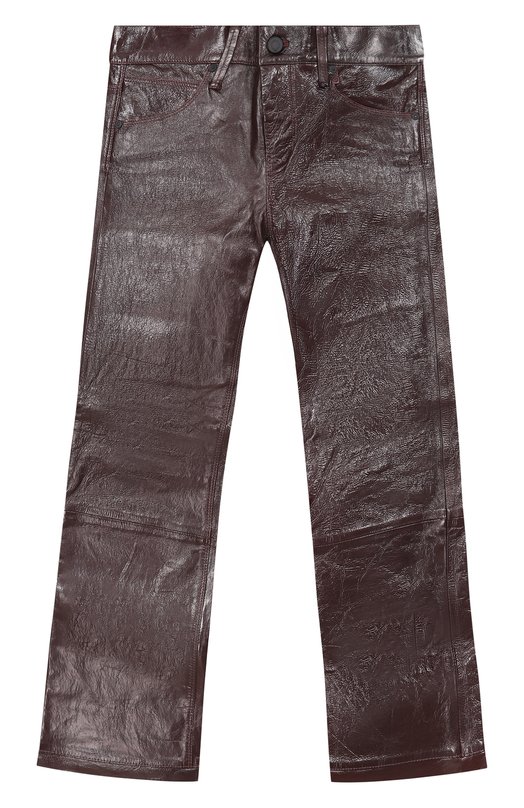 

Кожаные брюки RTA, Бордовый