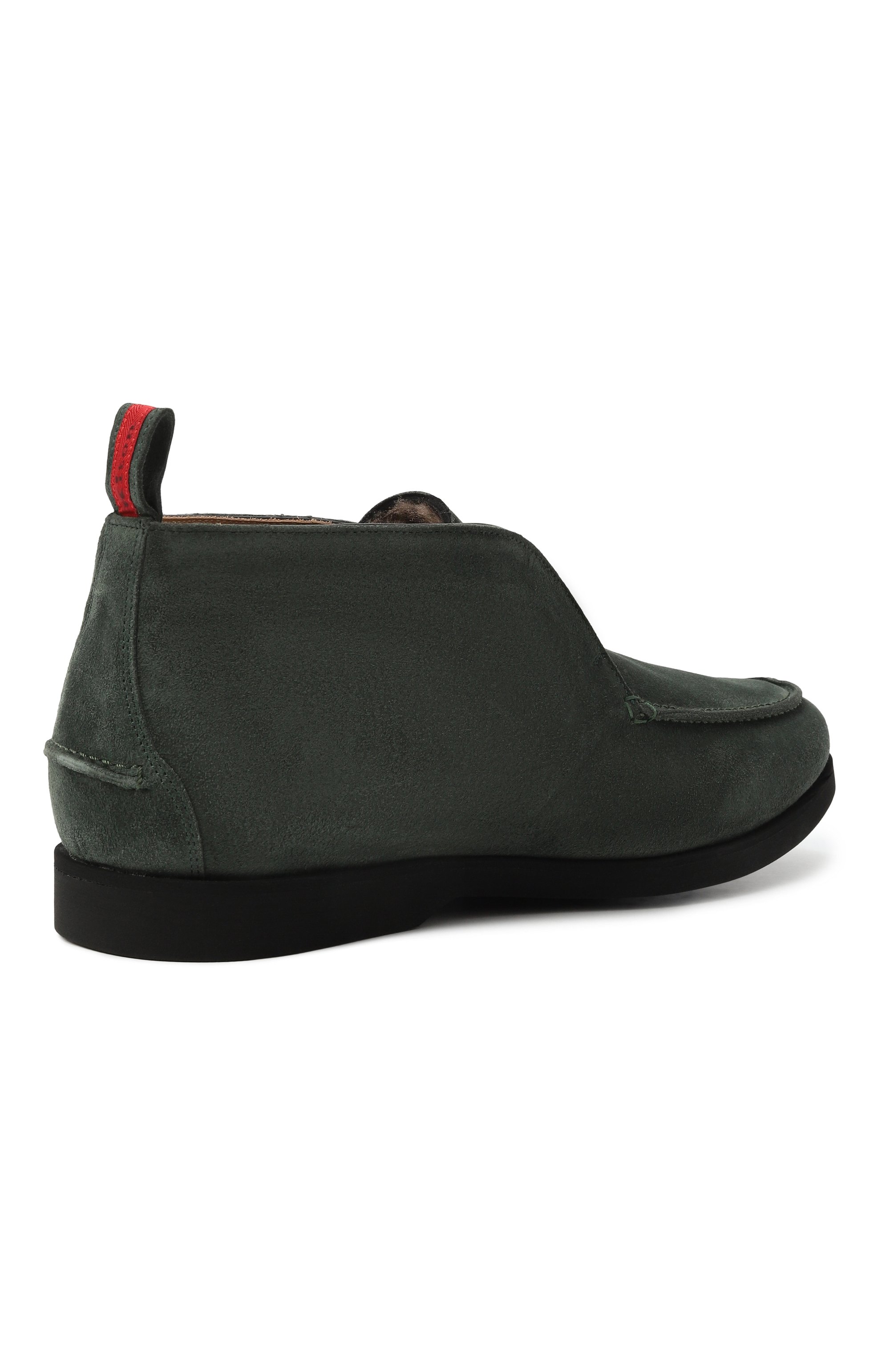 Замшевые ботинки KITON, арт. USSA105N0010806, фото 5