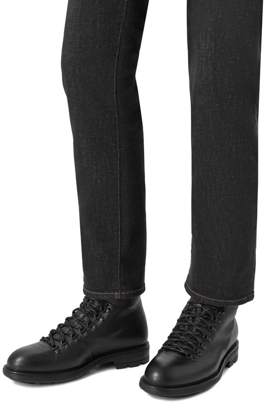 Кожаные ботинки Magnanni 25407/RUG0WIND Чёрный  25407/RUG0WIND Фото 3