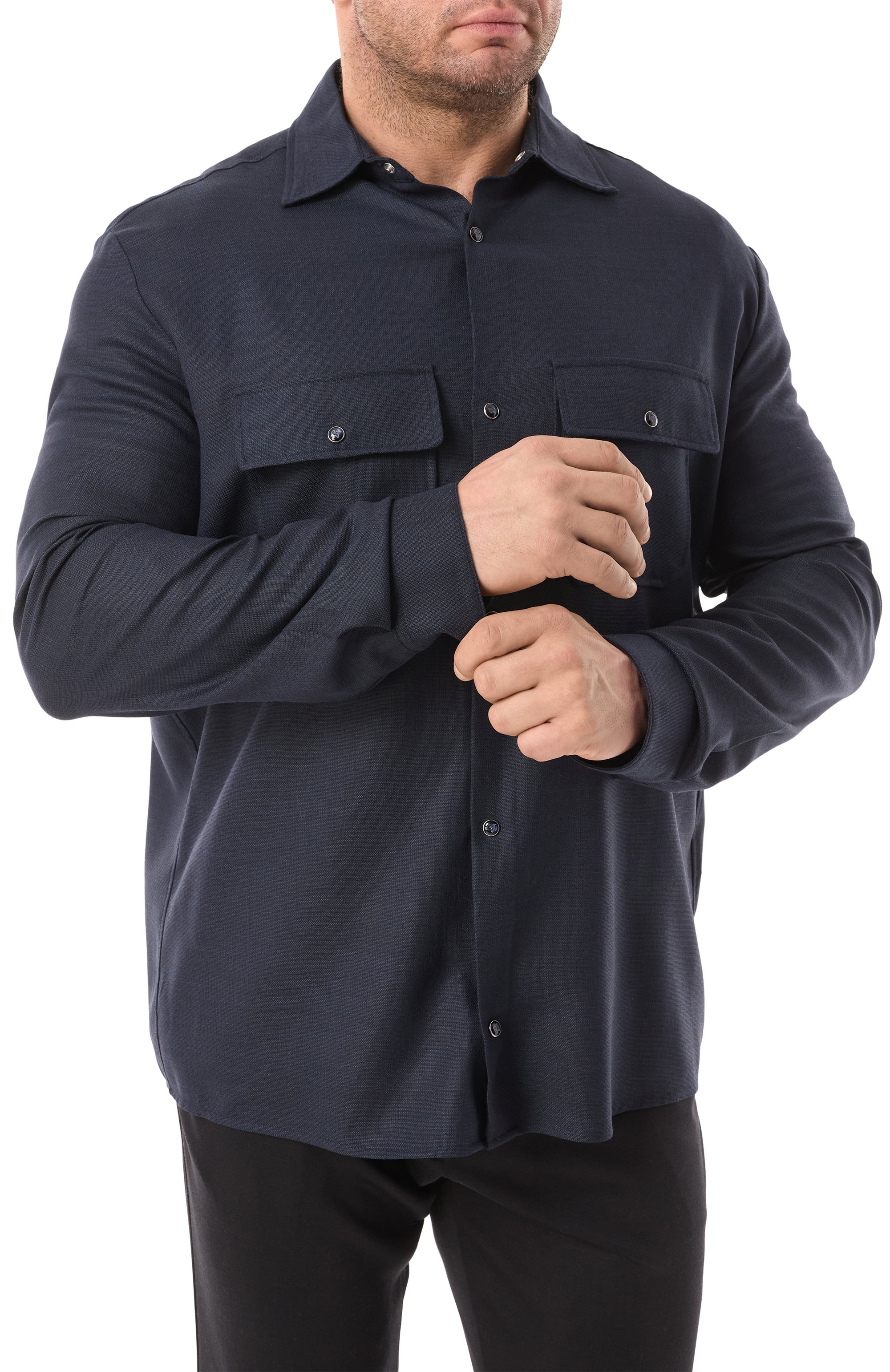 Шерстяная рубашка MARCO PESCAROLO, арт. NEXT/5118, фото 3