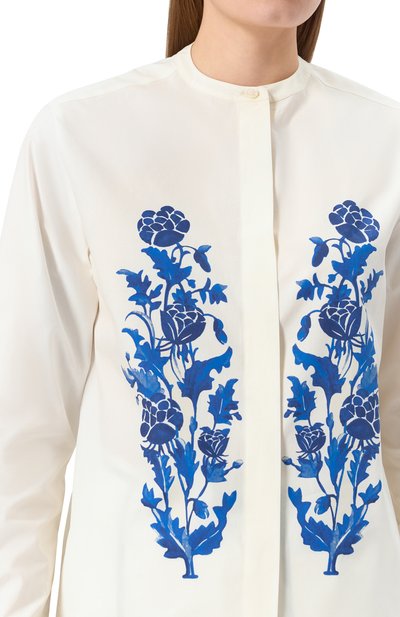 Хлопковая рубашка GIAMBATTISTA VALLI, а�рт. 25SSPVCA1088-62PRI, фото 5