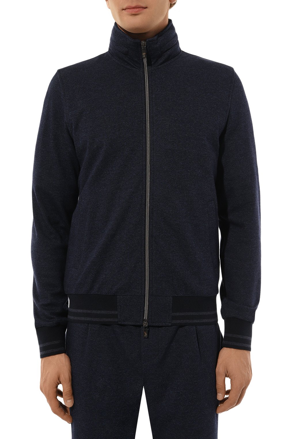 Толстовка из шерсти и хл�опка CAPOBIANCO, арт. 17M406.PL00., фото 3