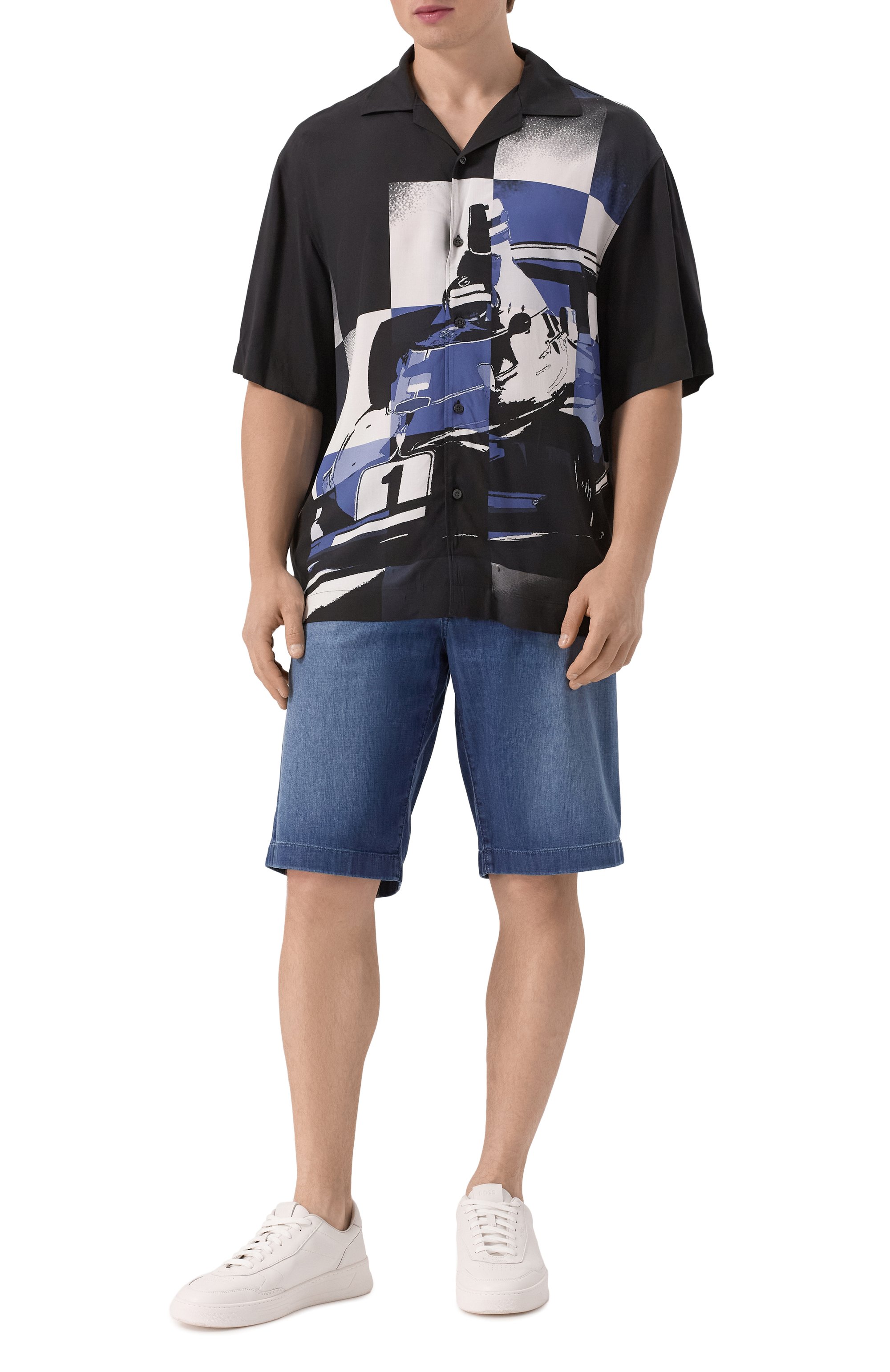 Рубашка из вискозы HUGO, арт. 50534276, фото 2