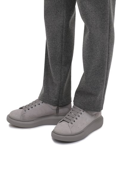 Замшевые кеды oversized ALEXANDER MCQUEEN, арт. 553680/WHV67, фото 3