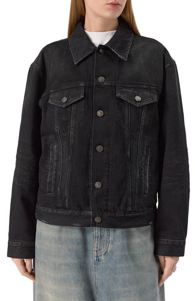 Джинсовая куртка BALENCIAGA, арт. 818521/TRWA8, фото 3