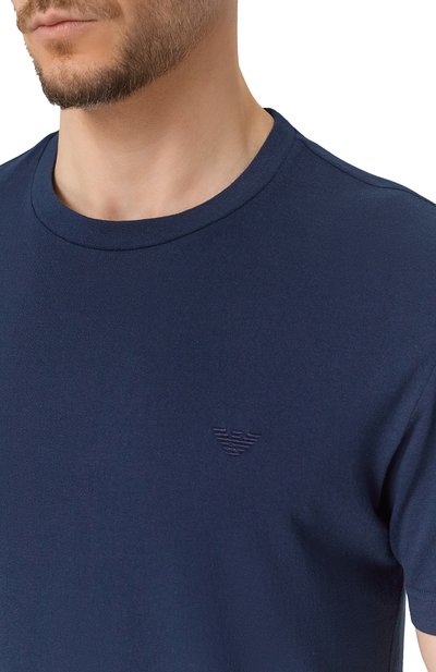 Хлопковая футболка EMPORIO ARMANI, арт. EM000574/AF14107, фото 5