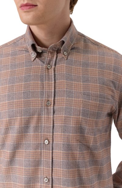 Хлопковая рубашка PAUL&SHARK, арт. 15313034, фото 5