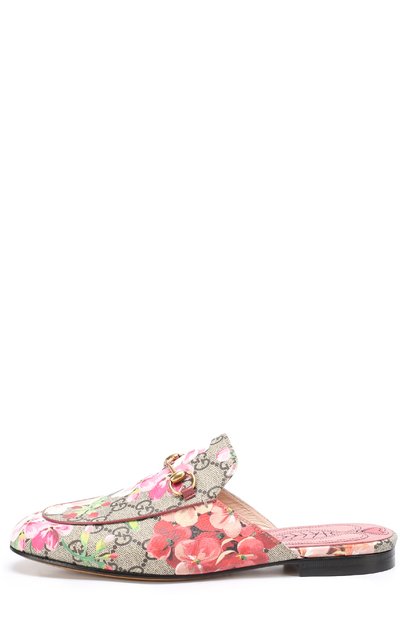 Сабо princetown из текстиля с принтом GUCCI, арт. 432772/KU2P0, фото 3