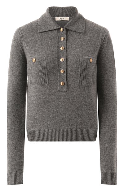 Поло из шерсти и кашемира CHLOÉ, арт. CHC24WMP36760, фото 1