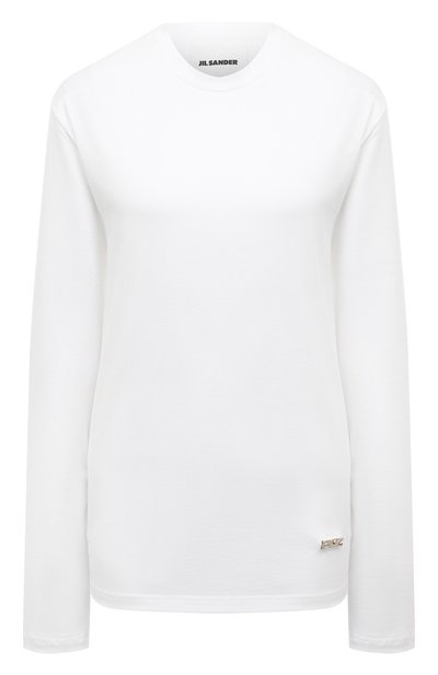 Женская хлопковый лонгслив JIL SANDER, арт. J02GC0110/J20073