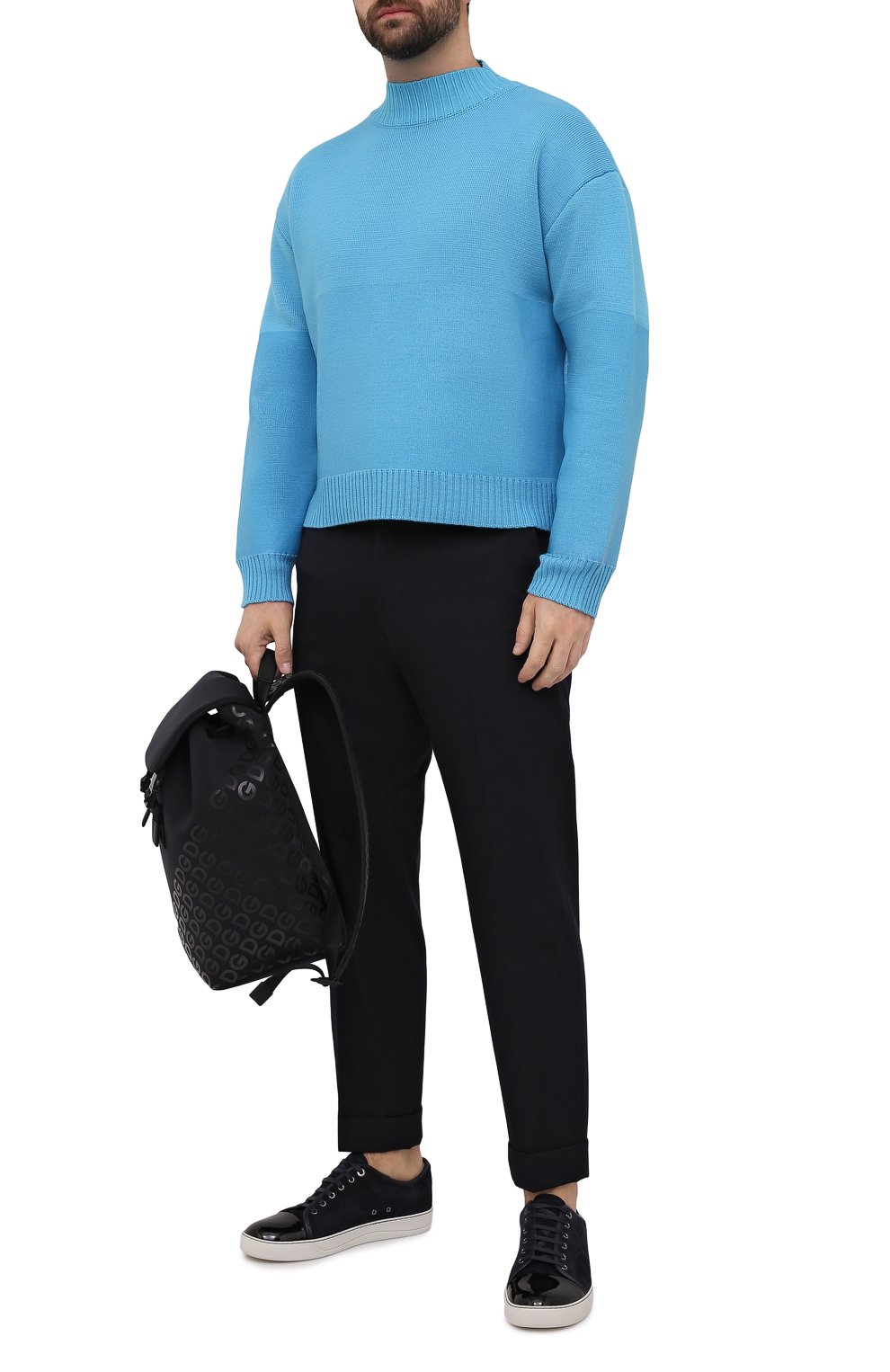 Замшевые кеды LANVIN, арт. FM-SKDBB1-VBAL-P15, фото 2