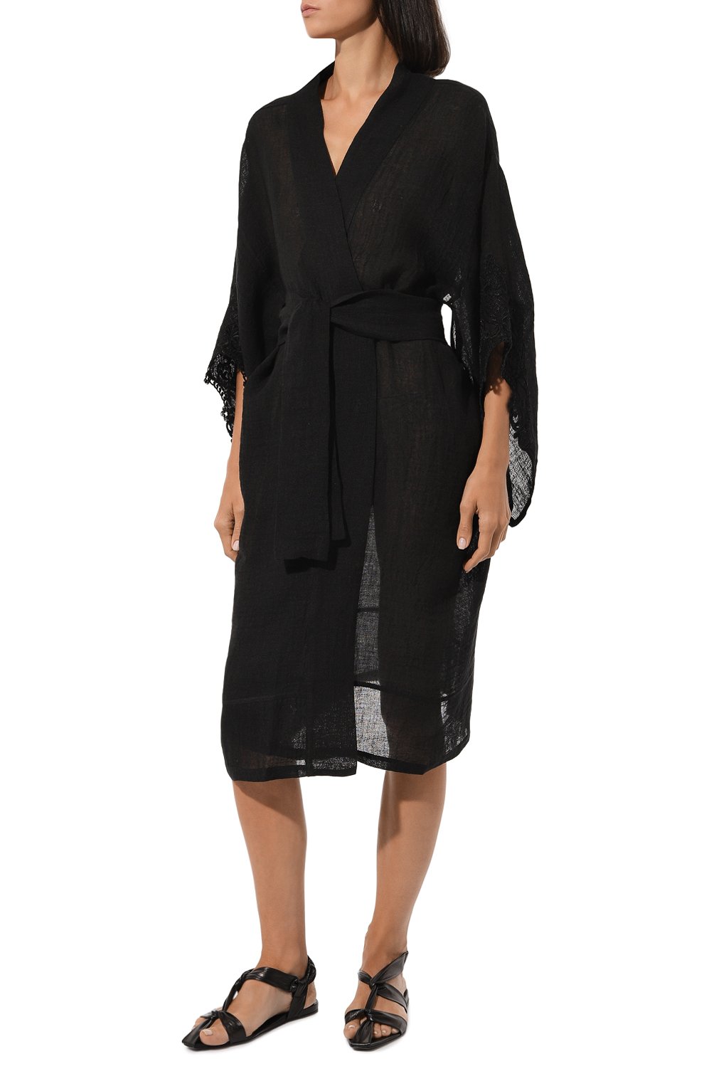 Халат изо льна и вискозы MAURIZIO, арт. MZS3/W07120275, фото 3