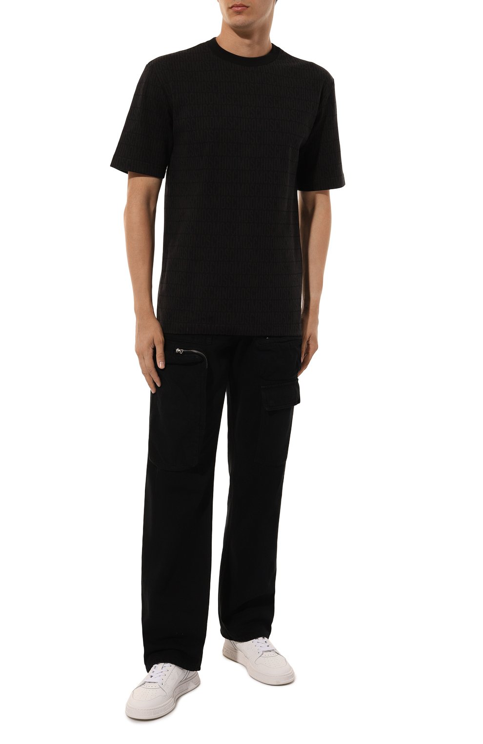 Хлопковая футболка MOSCHINO, арт. A0702/7645, фото 2