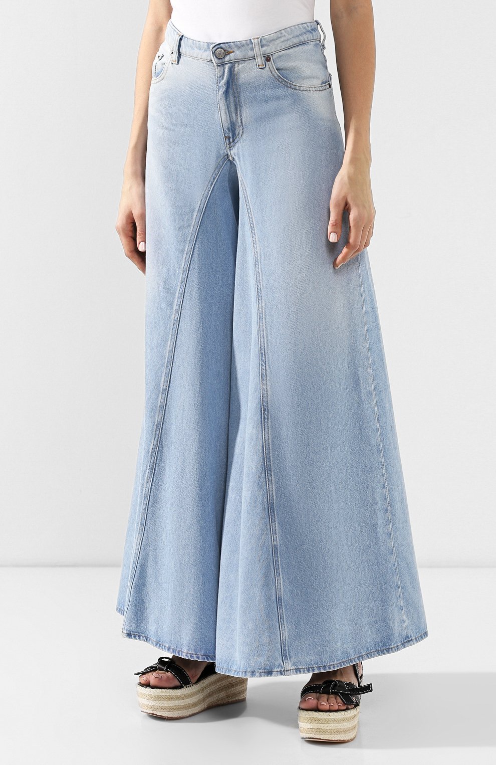 Джинсы свободного кроя MM6, арт. S32LA0173/S30460, фото 3