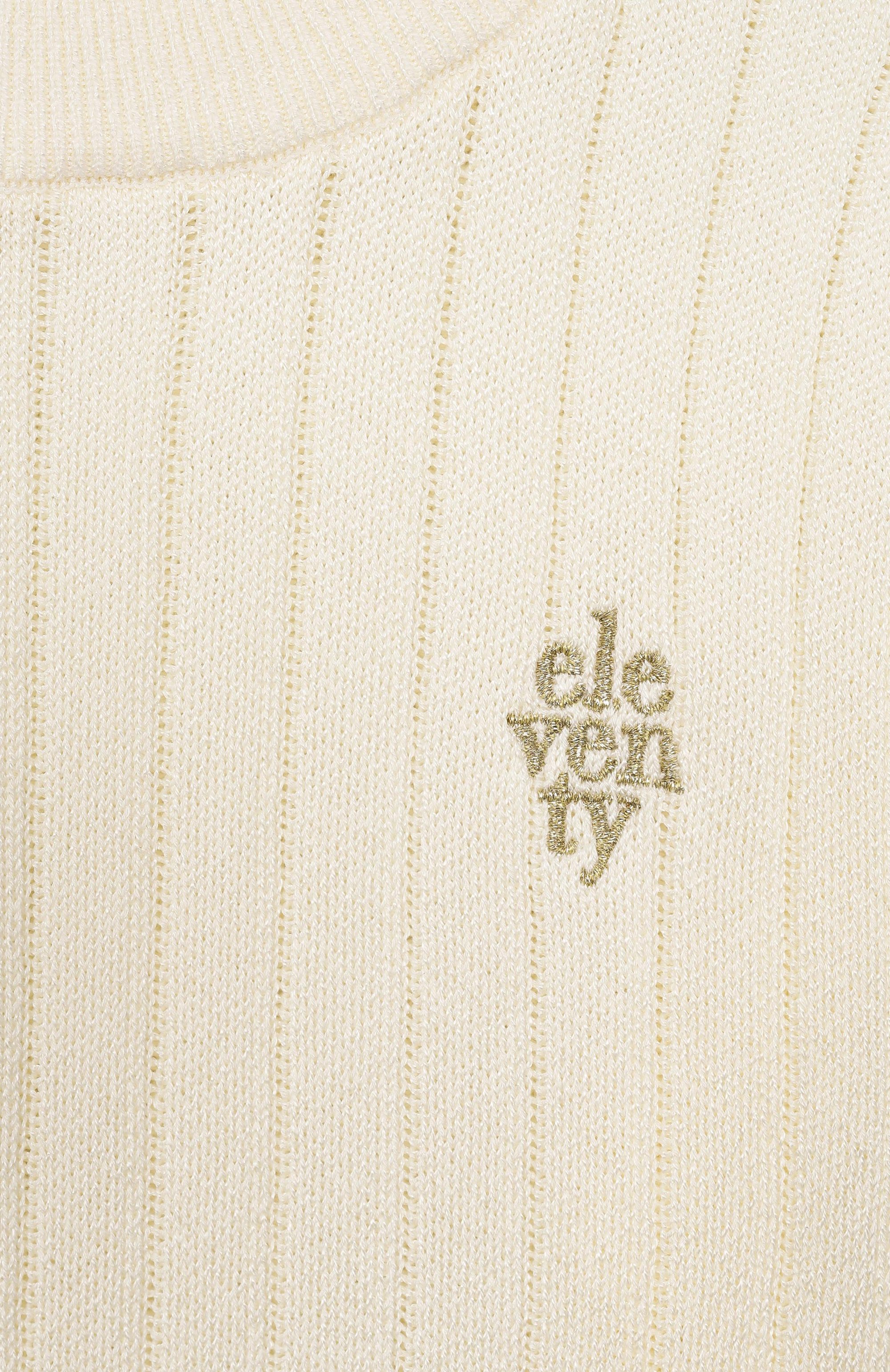 Пуловер из хлопка и вискозы ELEVENTY, арт. EY9A11/X0004_001, фото 3