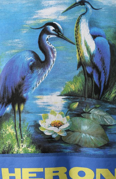Хлопковое худи HERON PRESTON, ар т. HWBB001E198080220488, фото 5