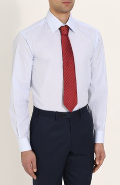 Хлопковая сорочка с воротником кент BRIONI, арт. RCL93Y/P708N, фото 4