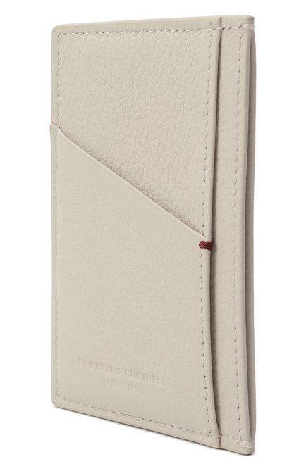 Мужской кожаный футляр для кредитных карт BRUNELLO CUCINELLI, арт. MWMCBU435