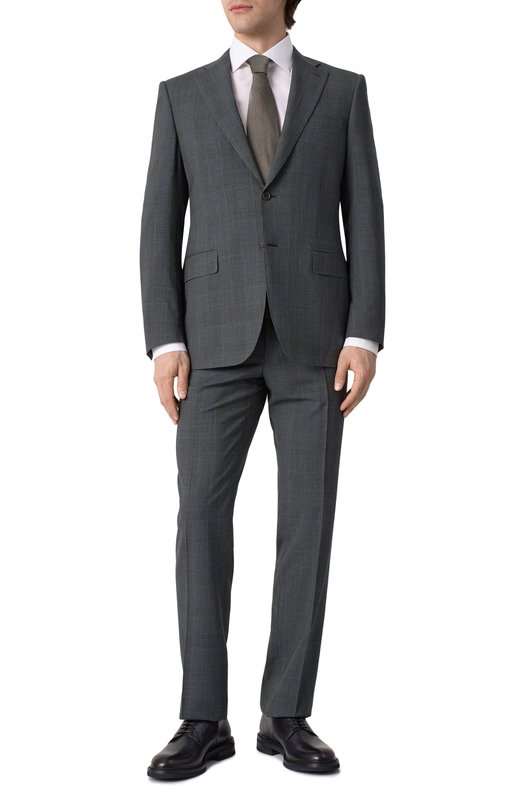 Шерстяной костюм Canali 11220/10-BR05573 Серый 11220/10-BR05573