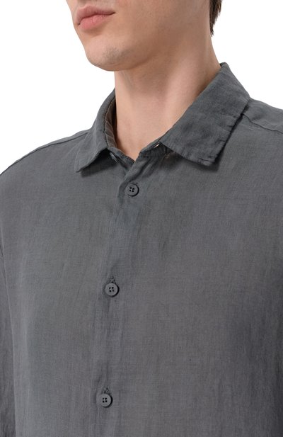 Льняная рубашка TRANSIT, арт. CFUTRCV310, фото 5