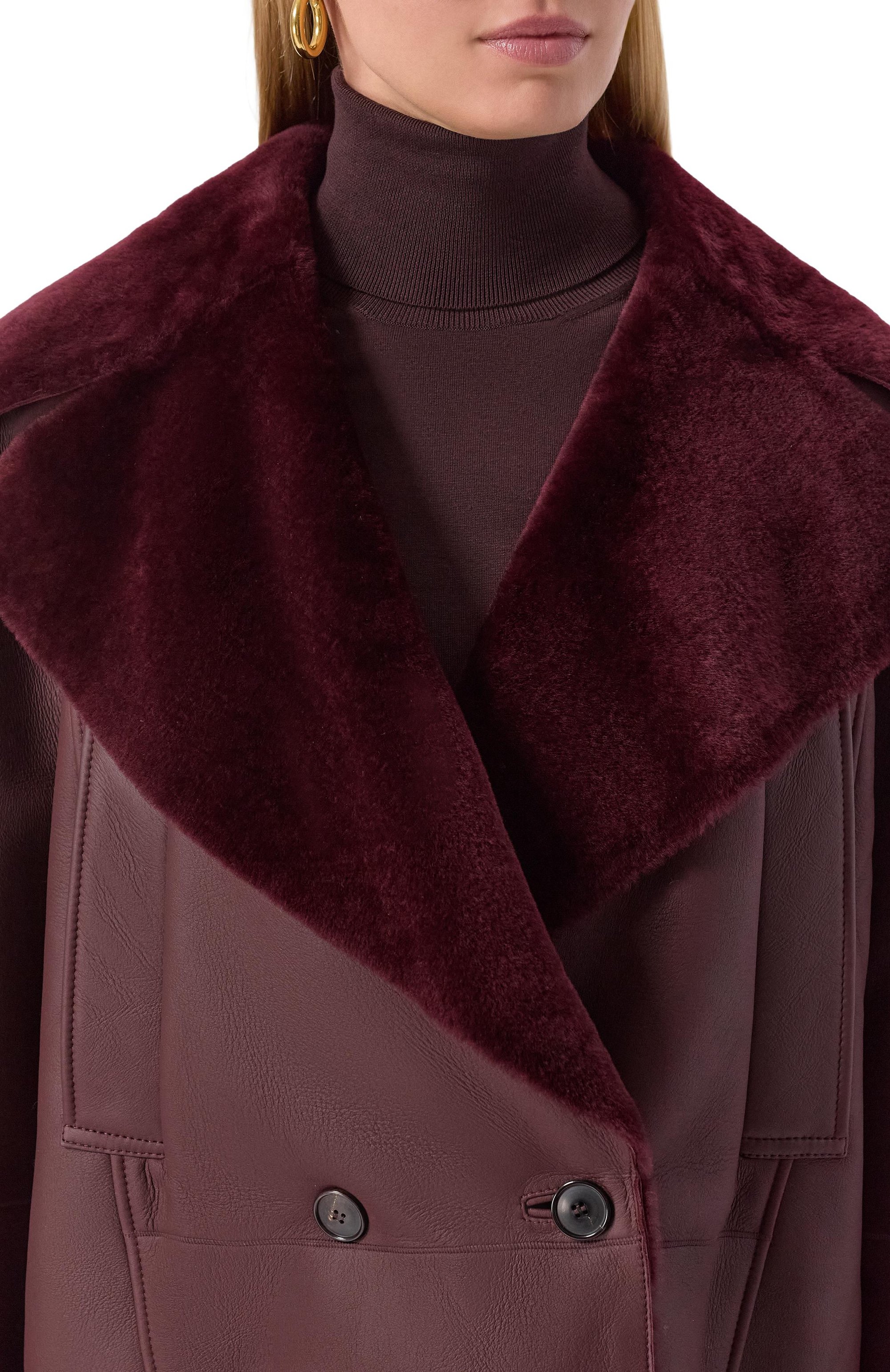 Дубленка из овчины MVST, арт. M25.1PW.F002/BIG SIZE/TEMPESTA MAT PE, фото 5