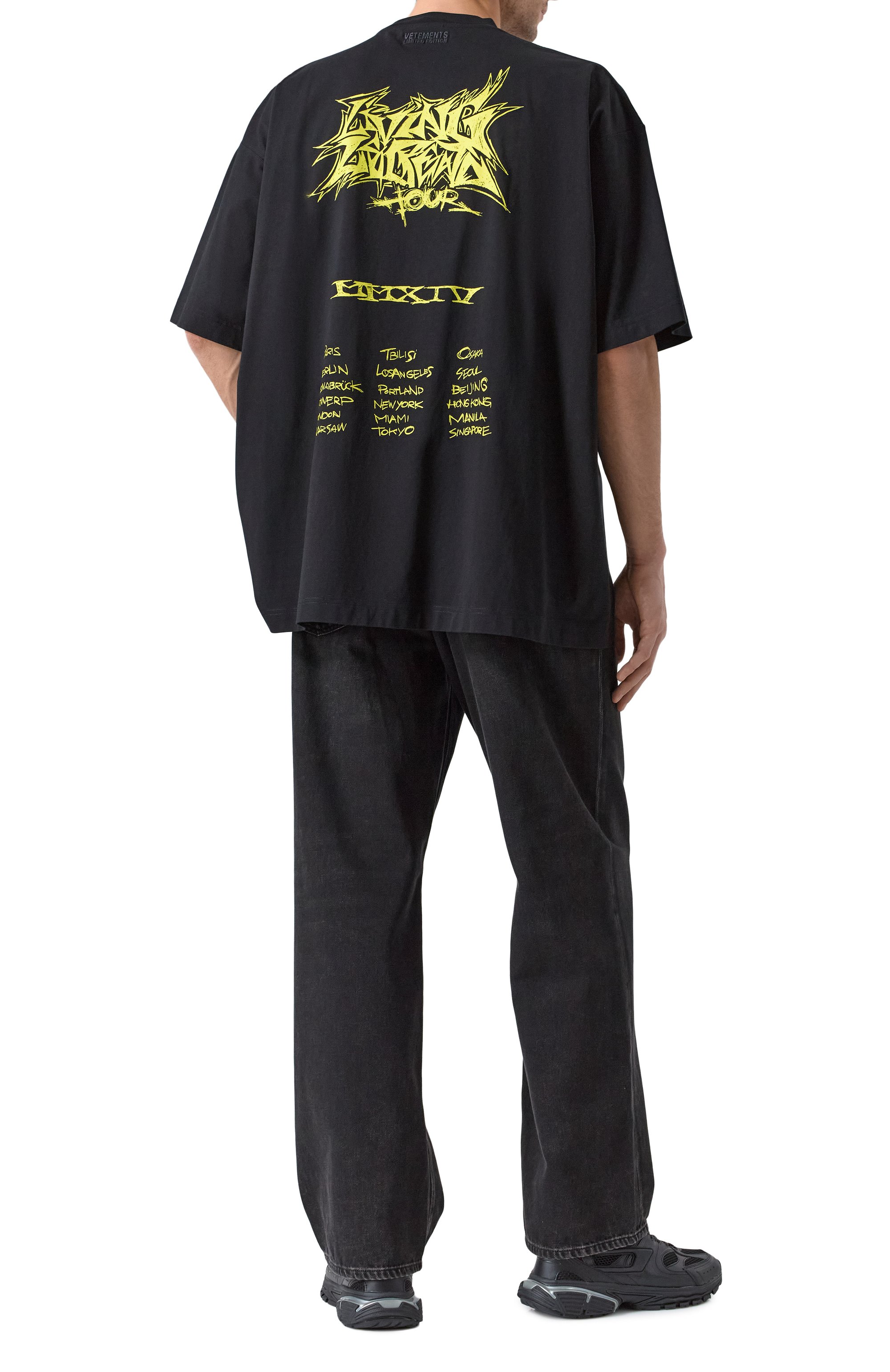 Хлопковая футболка VETEMENTS, арт. UA66TR655B, фото 6