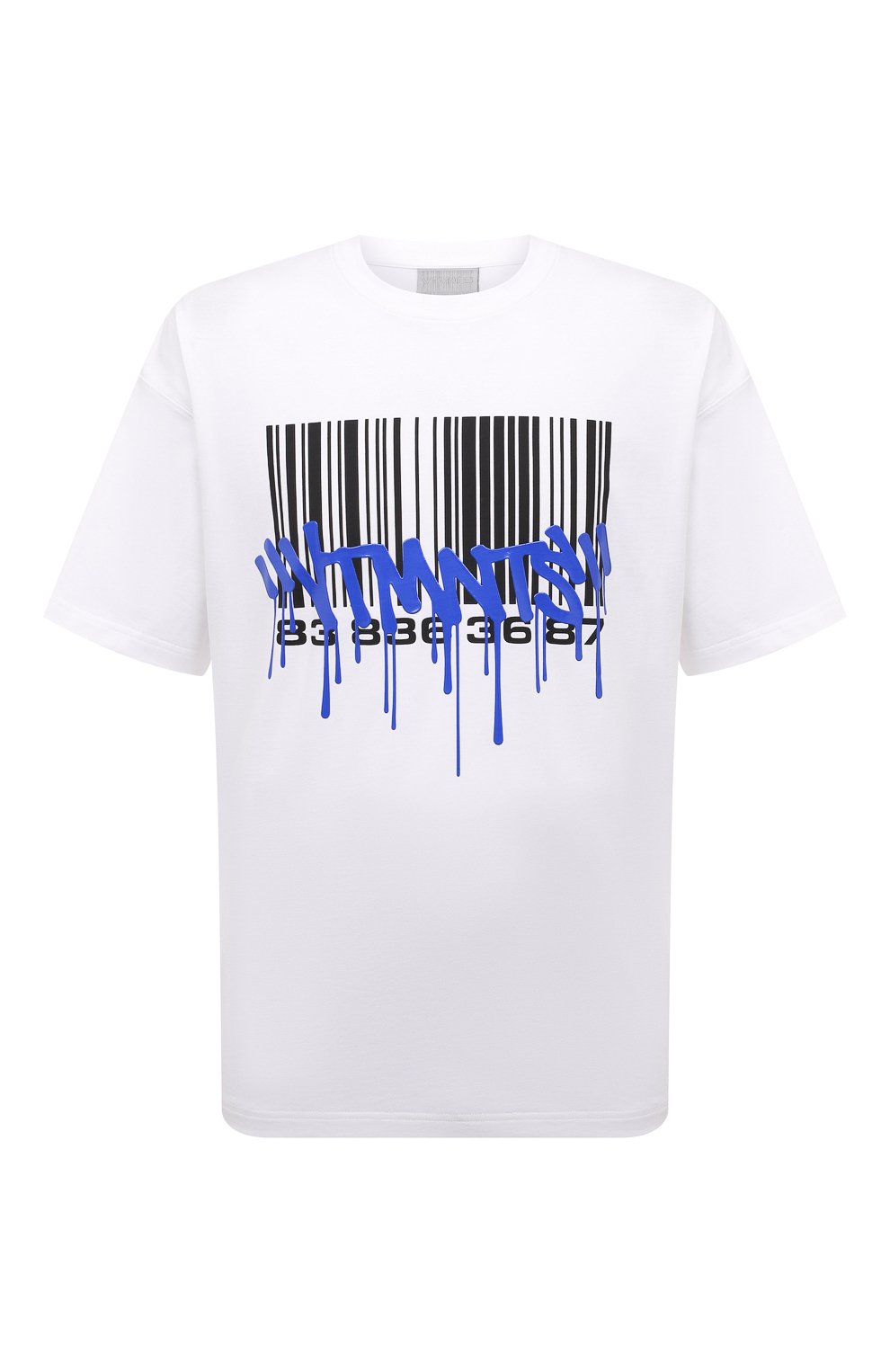 Хлопковая футболка VTMNTS, арт. VL18TR400W, фото 1