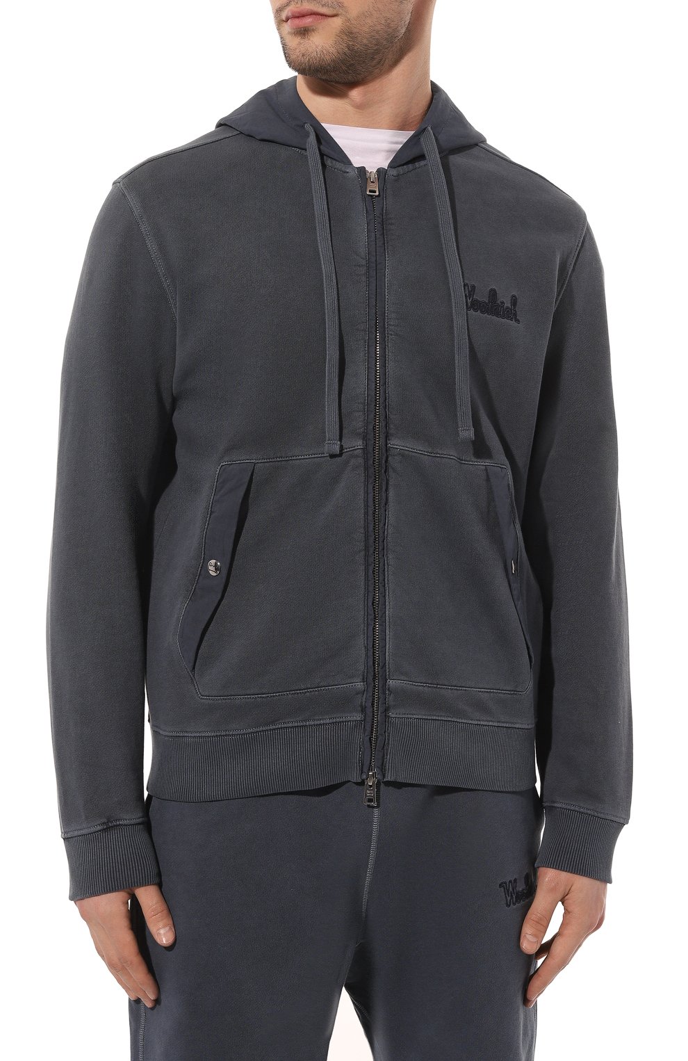 Хлопковая толстовка WOOLRICH, арт. CFW0SW0165MRUT2915, фото 3