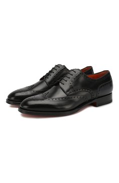 Кожаные дерби SANTONI, арт. MCRG04532JB2INENN01, фото 1