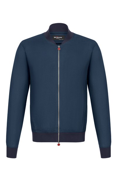 Мужской льняной бомбер KITON, арт. UG0001H09690
