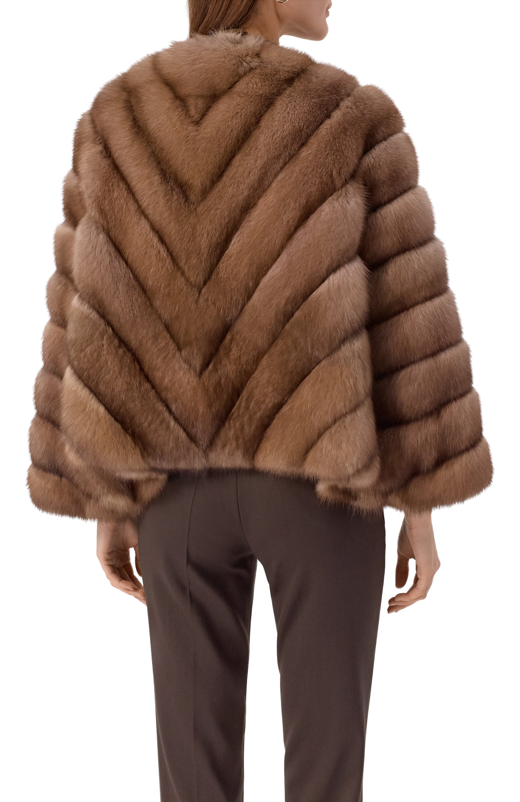 Пелерина из соболя VICTORIA KUSENKOVA, арт. 553600005682, фото 4