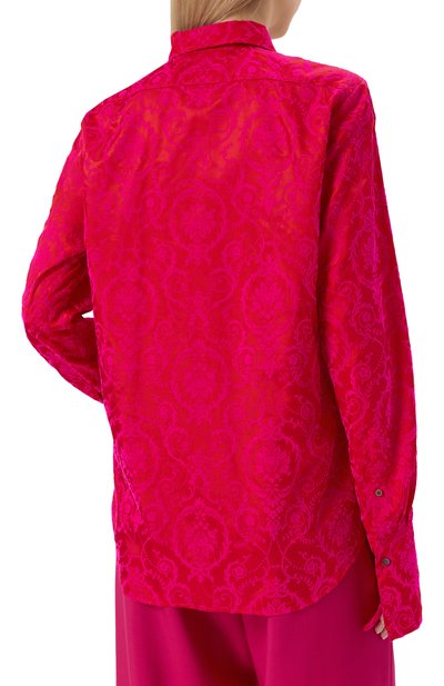 Блузка DRIES VAN NOTEN фуксия цвета по цене 99500 руб., арт. 251-010712-1529, фото 4 Блузка DRIES VAN NOTEN, арт. 251-010712-1529, фото 4