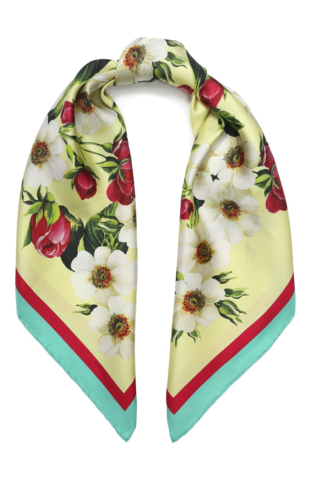 Шелковый платок DOLCE & GABBANA, арт. FN092R/GDS50, фото 1