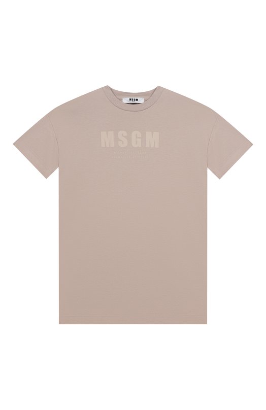 Хлопковое платье MSGM kids 5450₽