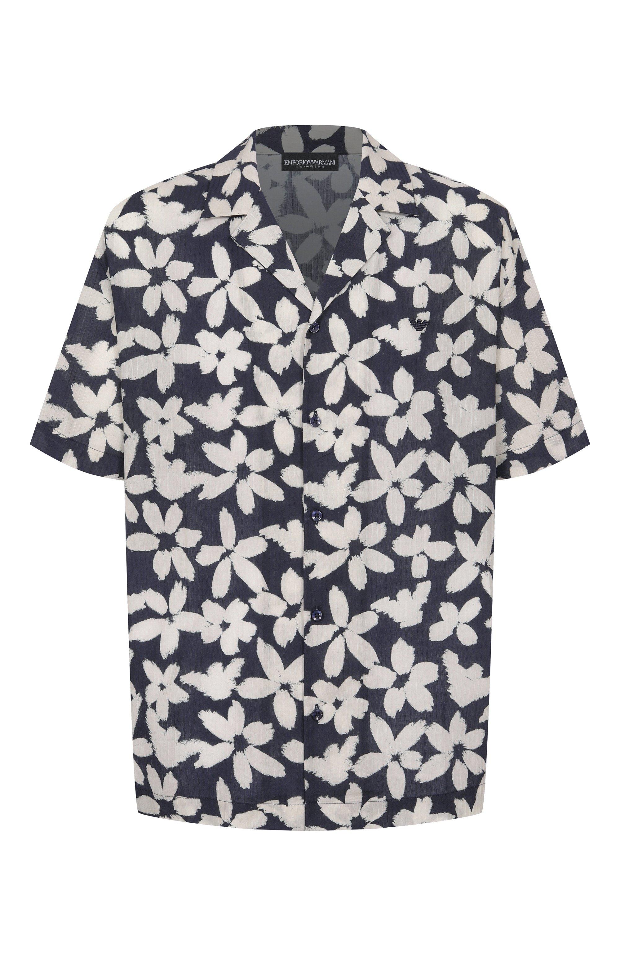 Хлопковая рубашка EMPORIO ARMANI, арт. EM000593/AF20443, фото 1