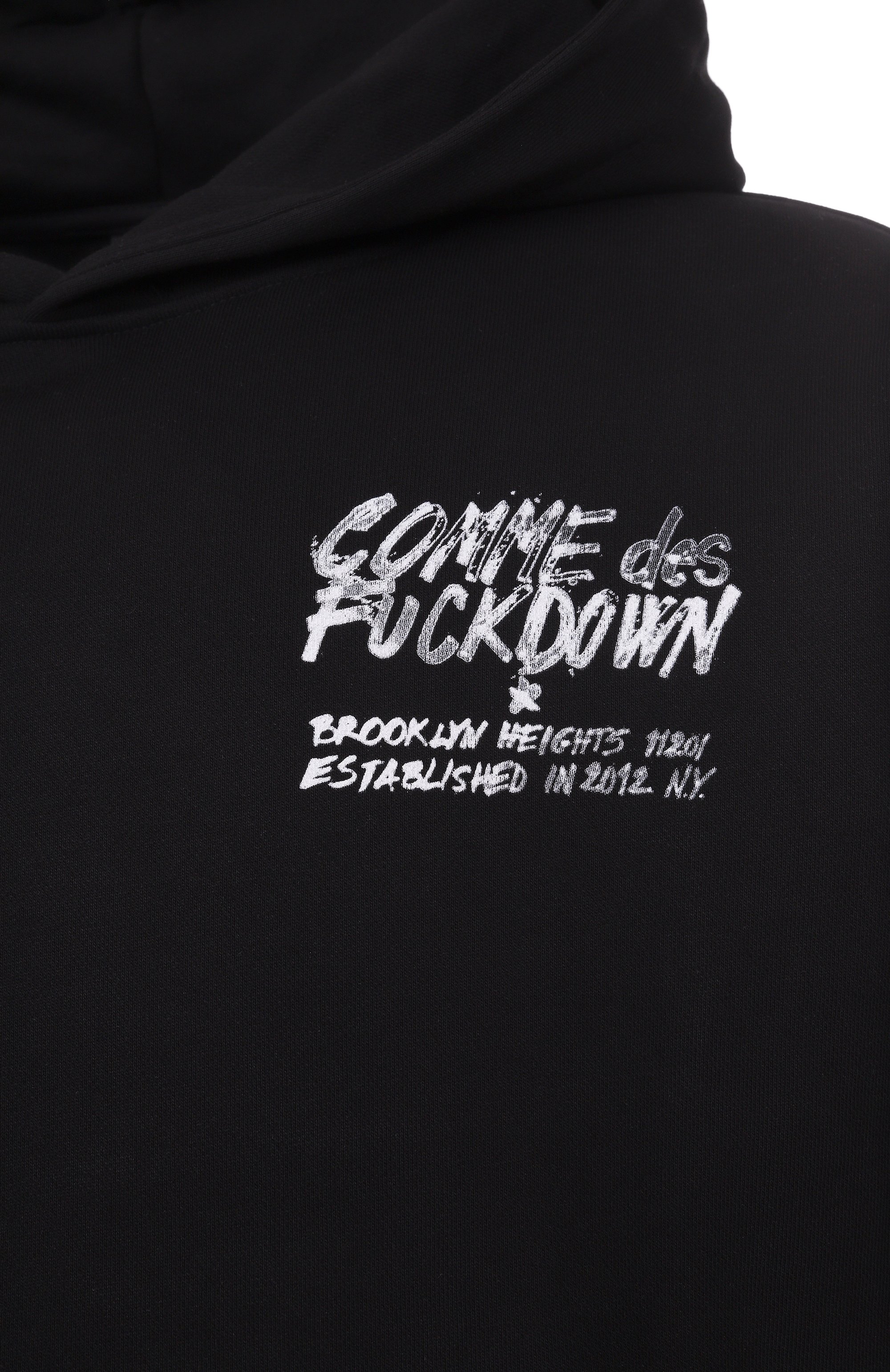 Хлопковое худи COMME DES FUCKDOWN, арт. CFABM01520, фото 6