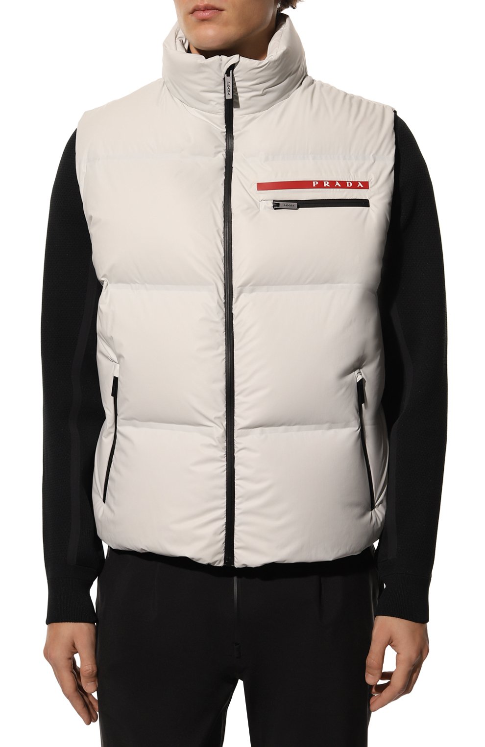 Пуховый жилет PRADA, арт. SGB275-1T2Y-F0K74-192, фото 3