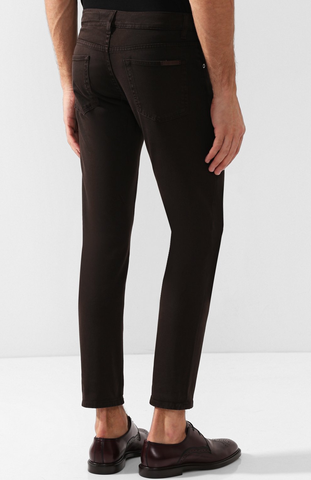 Джинсы прямого кроя DOLCE & GABBANA, арт. GYD2LT/G8AB0, фото 4