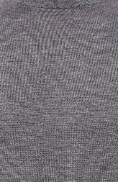 Джемпер из кашемира и шелка COLOMBO серого цвета по цене 78650 руб., арт. MA00338/2-56JA, фото 5 Джемпер из кашемира и шелка COLOMBO, арт. MA00338/2-56JA, фото 5