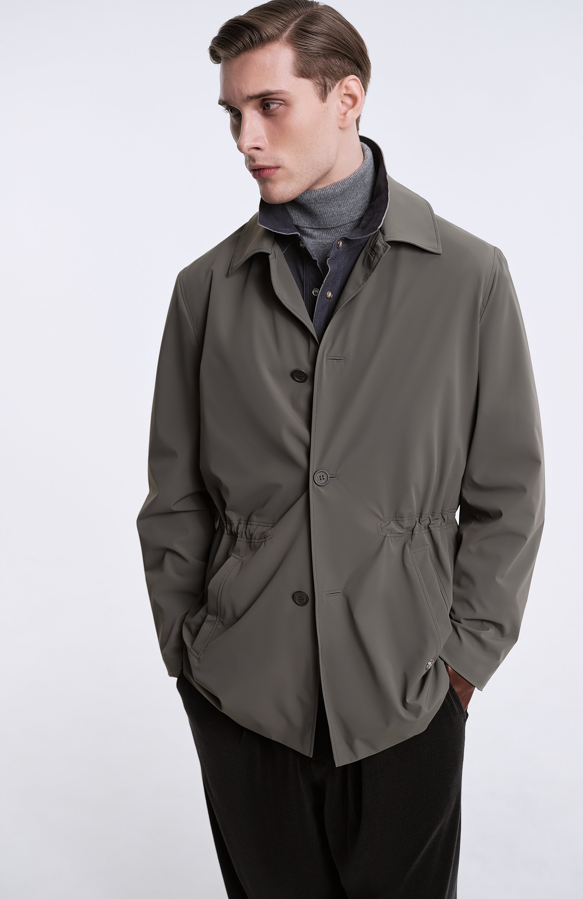 Кашемировая водолазка KANGRA серого цвета по цене 58850 руб., арт. 9003 05, фото 6 Кашемировая водолазка KANGRA, арт. 9003 05, фото 6