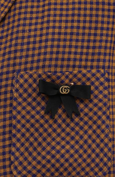 Льняной пиджак GUCCI, арт. 659844/ZAG0U, фото 5