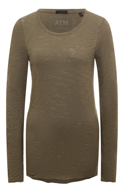 Хлопковый лонгслив ATM ANTHONY THOMAS MELILLO, арт. AW1047-FK, фото 1